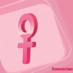 Vektörel Kadın Cinsiyet Sembolü