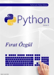 Python 3 için Türkçe Kılavuz Pdf