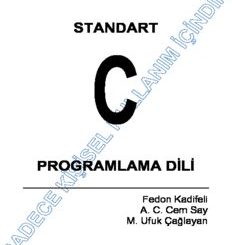 Standart C Programlama Dili Pdf