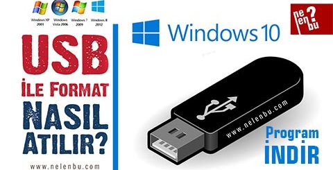 USB ile Format Nasıl Atılır