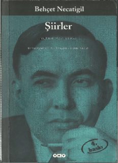 Behçet Necatigil - Şiirler (Tüm Yapıtları)