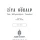 Türk Milliyetçiliğinin Temelleri - Ziya Gökalp - PDF Kitap İndir