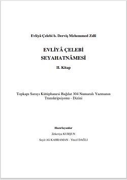 Evliya Çelebi seyahatnamesi yeni baskı 2. Kitap