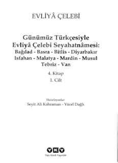 Günümüz Türkçesi ile Evliya Çelebi Seyahatnamesi 4.1