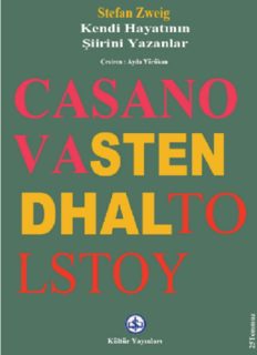 Kendi Hayatının Şiirini Yazanlar - Stefan Zweig - PDF Kitap İndir