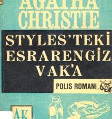 Styles'teki Esrarengiz Vak'a - Agatha Christie - PDF Kitap İndir
