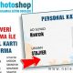 Veri Tanımlama Yoluyla Personel Kartı Oluşturma - Photoshop Dersleri