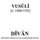Vusûlî Dîvânı - PDF Kitap İndir