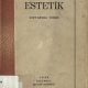 Estetik - Suut Kemal Yetkin - PDF Kitap İndir