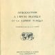 Introduction A L'etude Pratique De La Langue Turque - Luis Bazin - PDF Kitap İndir