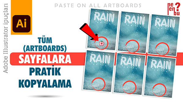 Illustrator'de Çoklu Artboard Çalışma Sayfalarına Logo Ekleme - Adobe Illustrator İpuçları